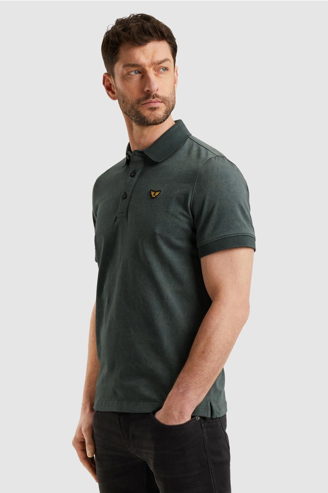 POLO VAN PIQUE PPSS2505860 9076 DARK SLATE